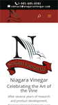 Mobile Screenshot of niagaravinegar.com